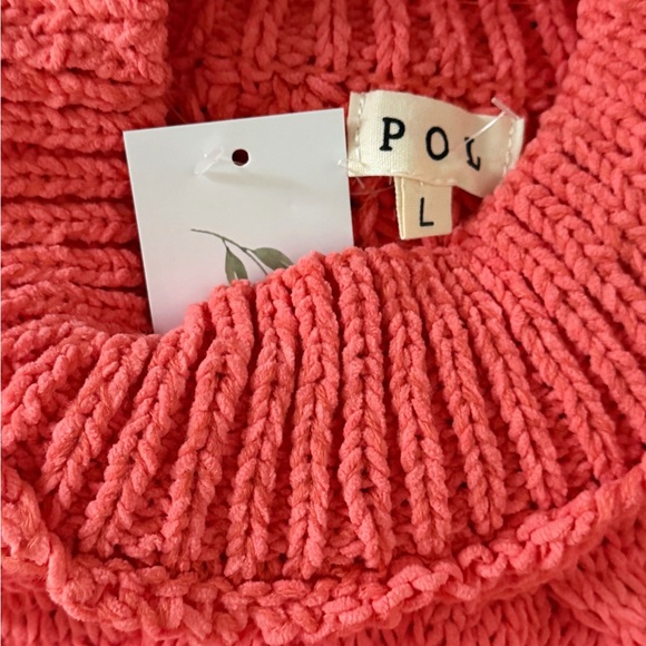 🌸NWT: POL Mock Neck Cable Knit Sweater - Picture 6 of 9